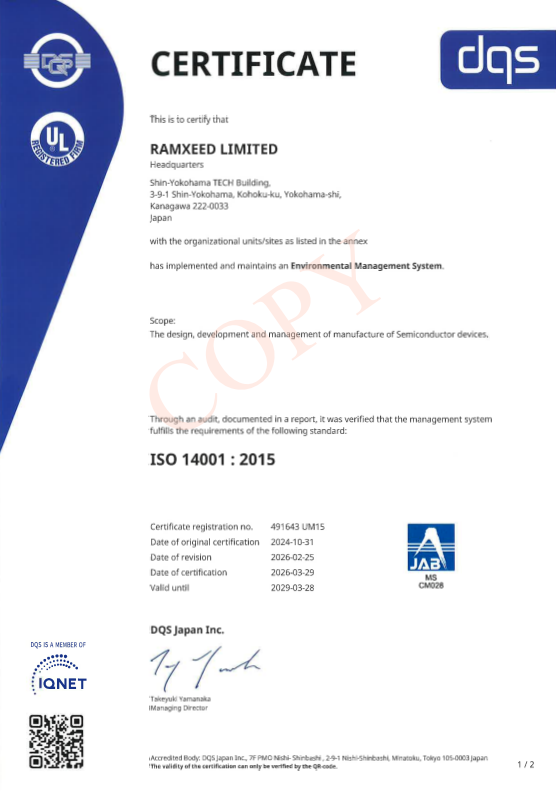 Copy of certificate
